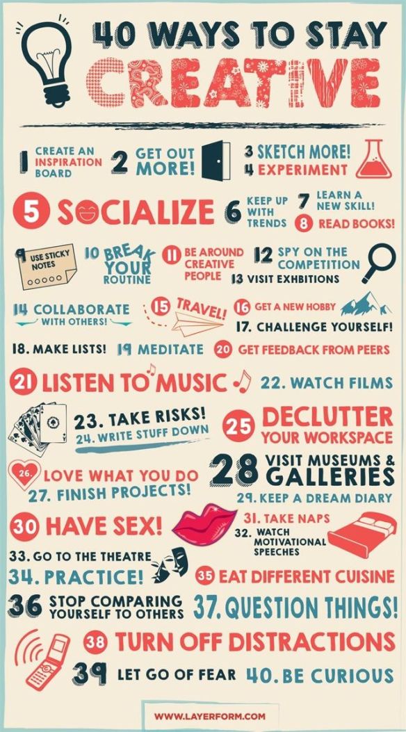 40 ways creative
